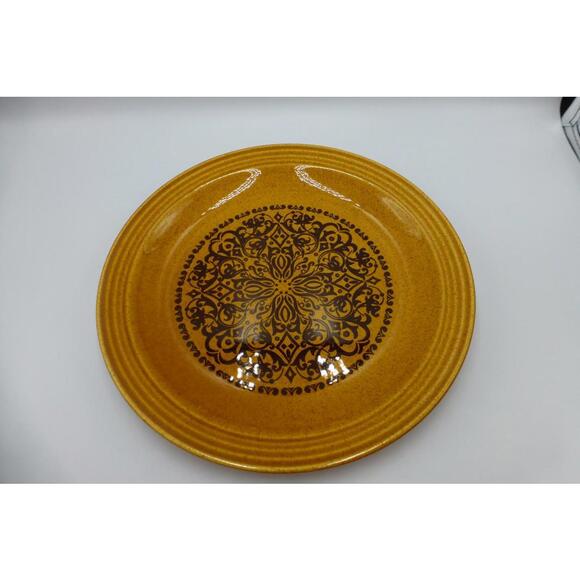 Sheffield Other - Vintage Sheffield Sierra Ironstone Dinner Plate 10.5" Brown Gold Speckled H2